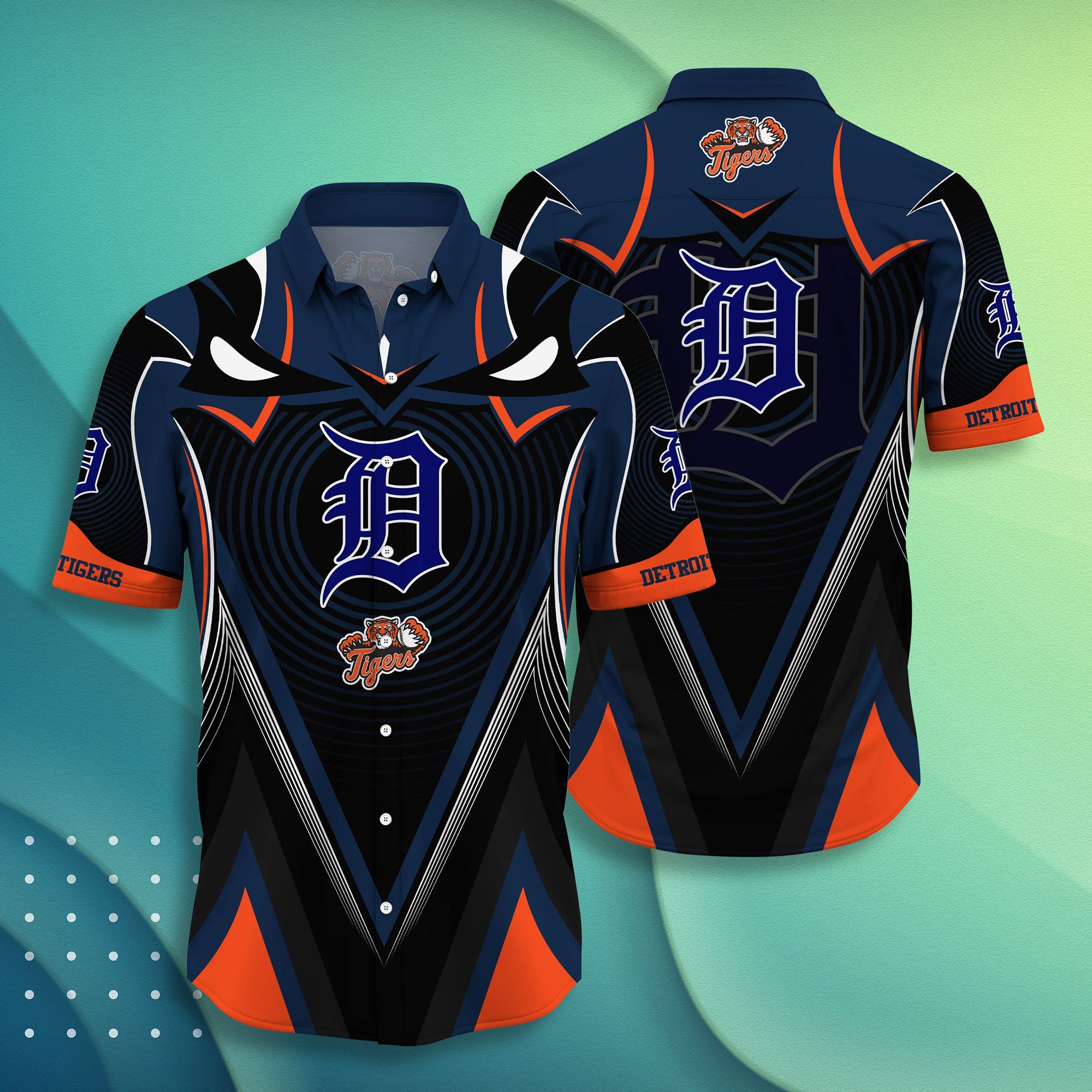  Detroit Tigers MLB Hawaiian Shirts