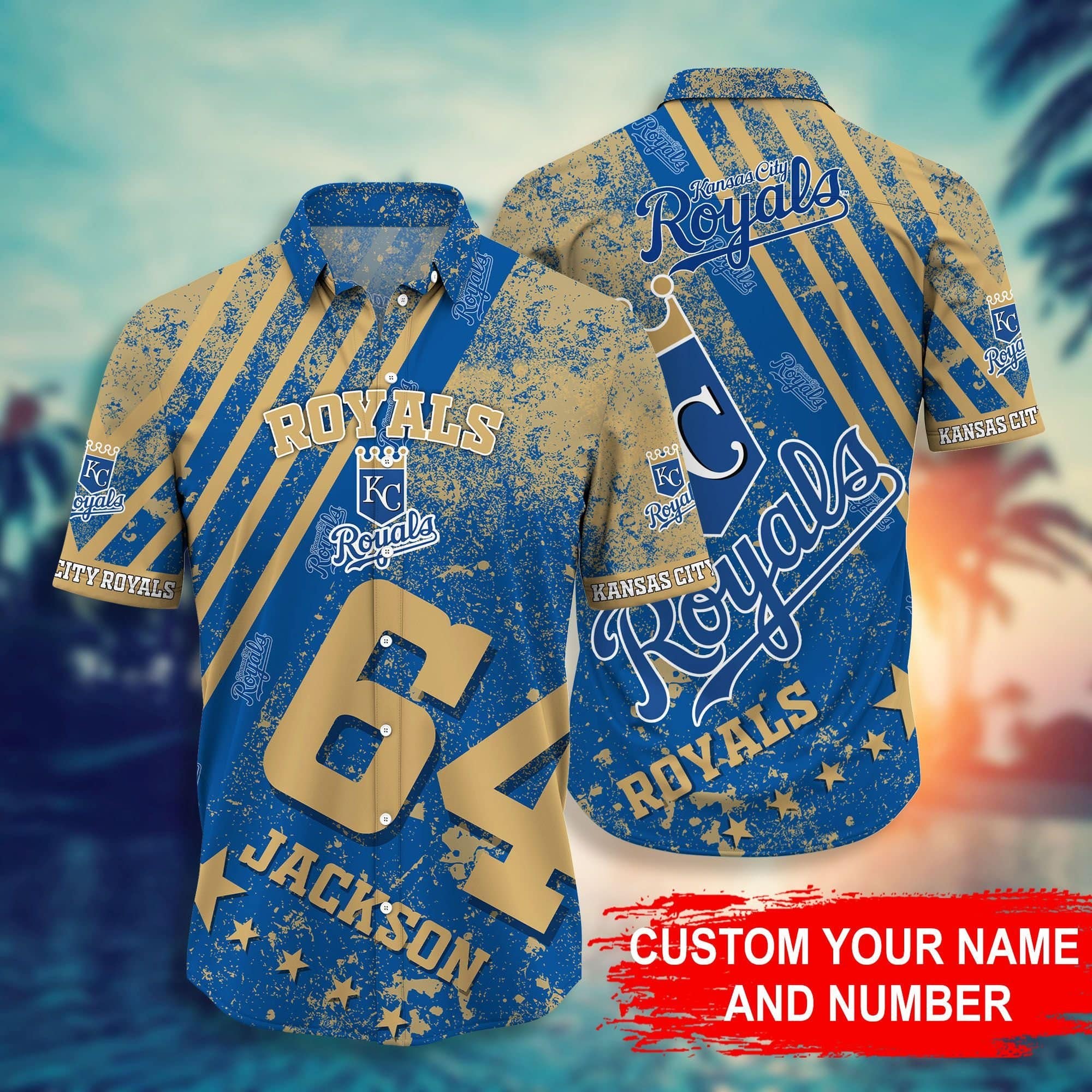  Kansas City Royals MLB Custom Hawaiian Shirt