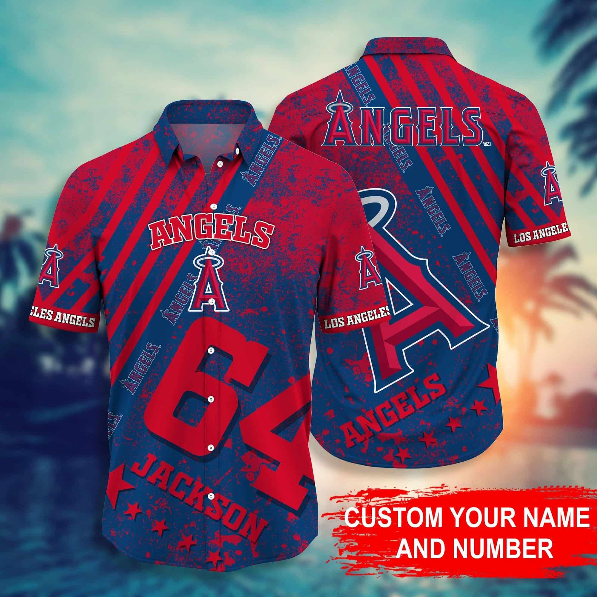  Los Angeles Angels MLB Custom Hawaiian Shirt