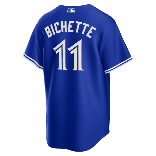 Men's Toronto Blue Jays Bo Bichette Nike Royal Alternate Replica Player Name Jersey 3