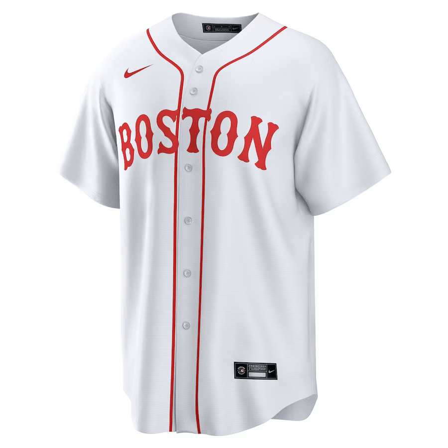 Men's Boston Red Sox David Ortiz Nike White Alternate Replica Player Jersey 2