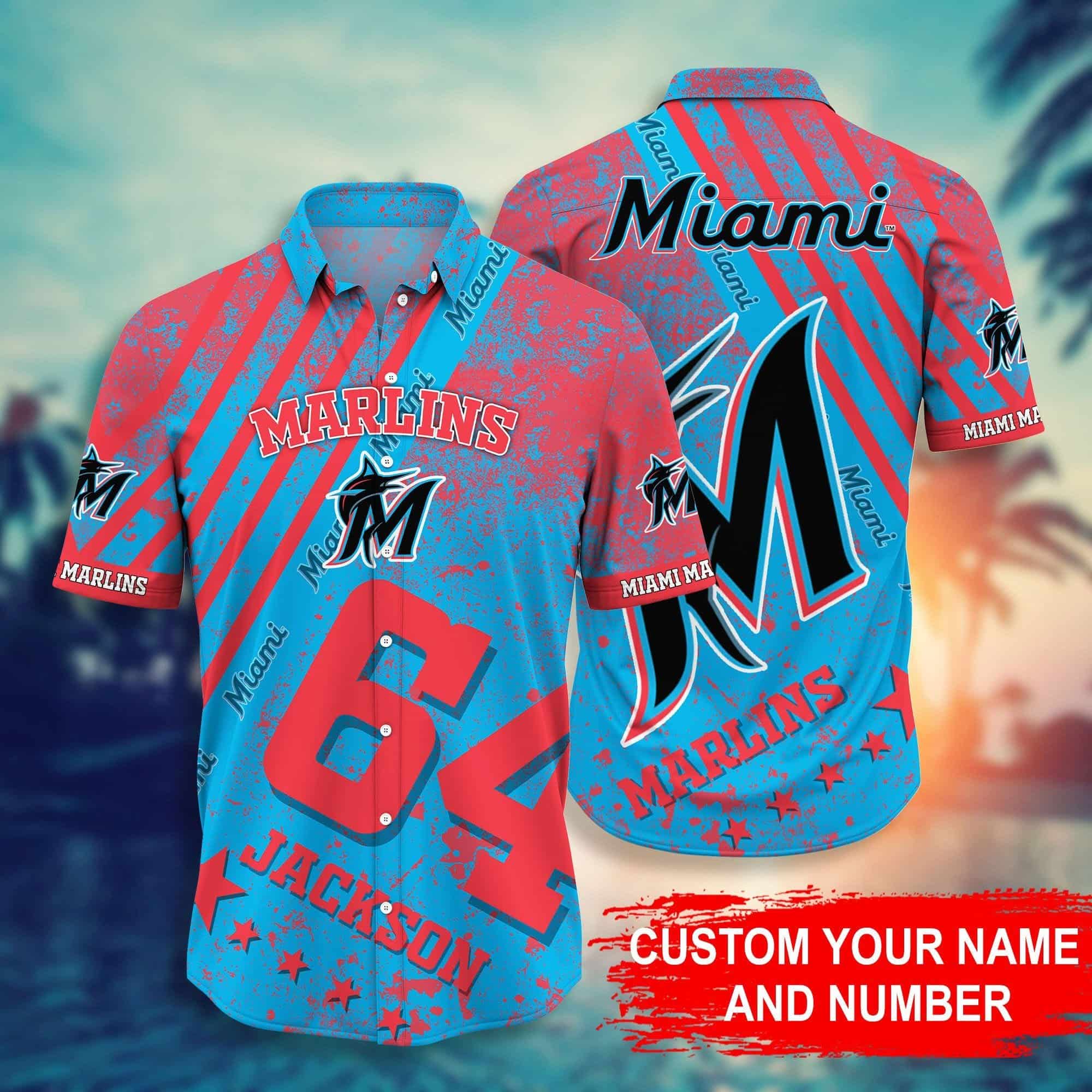  Miami Marlins MLB Custom Hawaiian Shirt