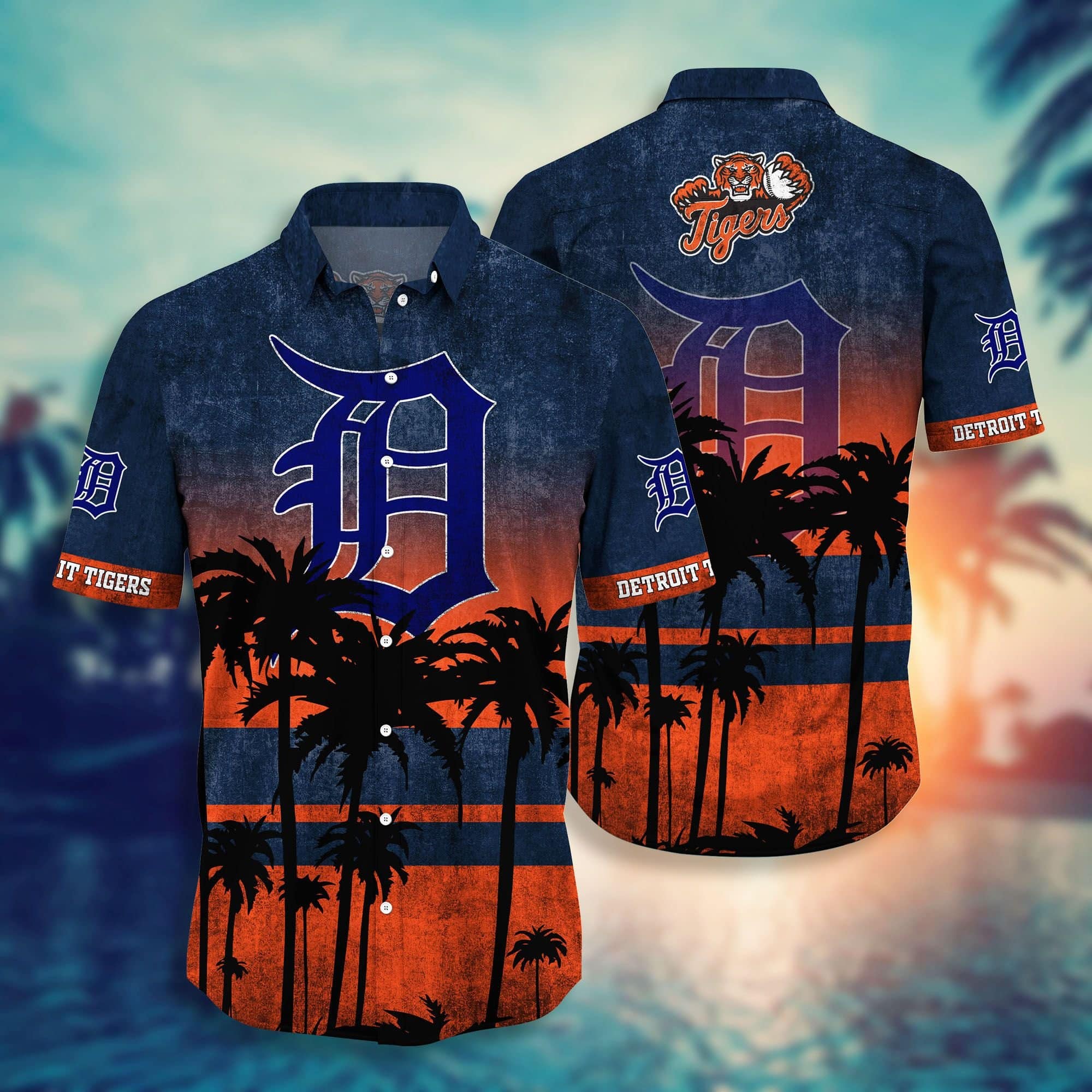  MLB Detroit Tigers New Design Hawaiian Shirt