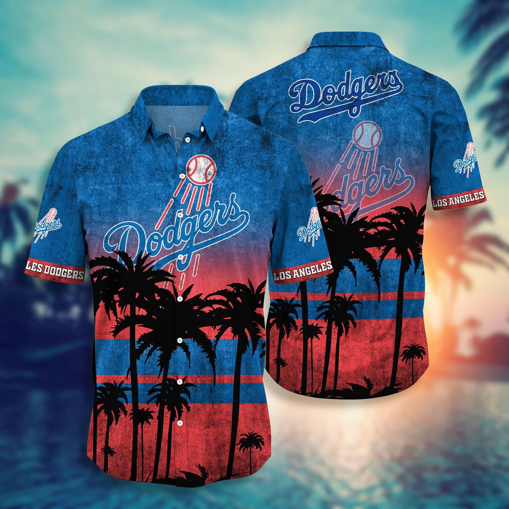  MLB Los Angeles Dodgers New Design Hawaiian Shirt