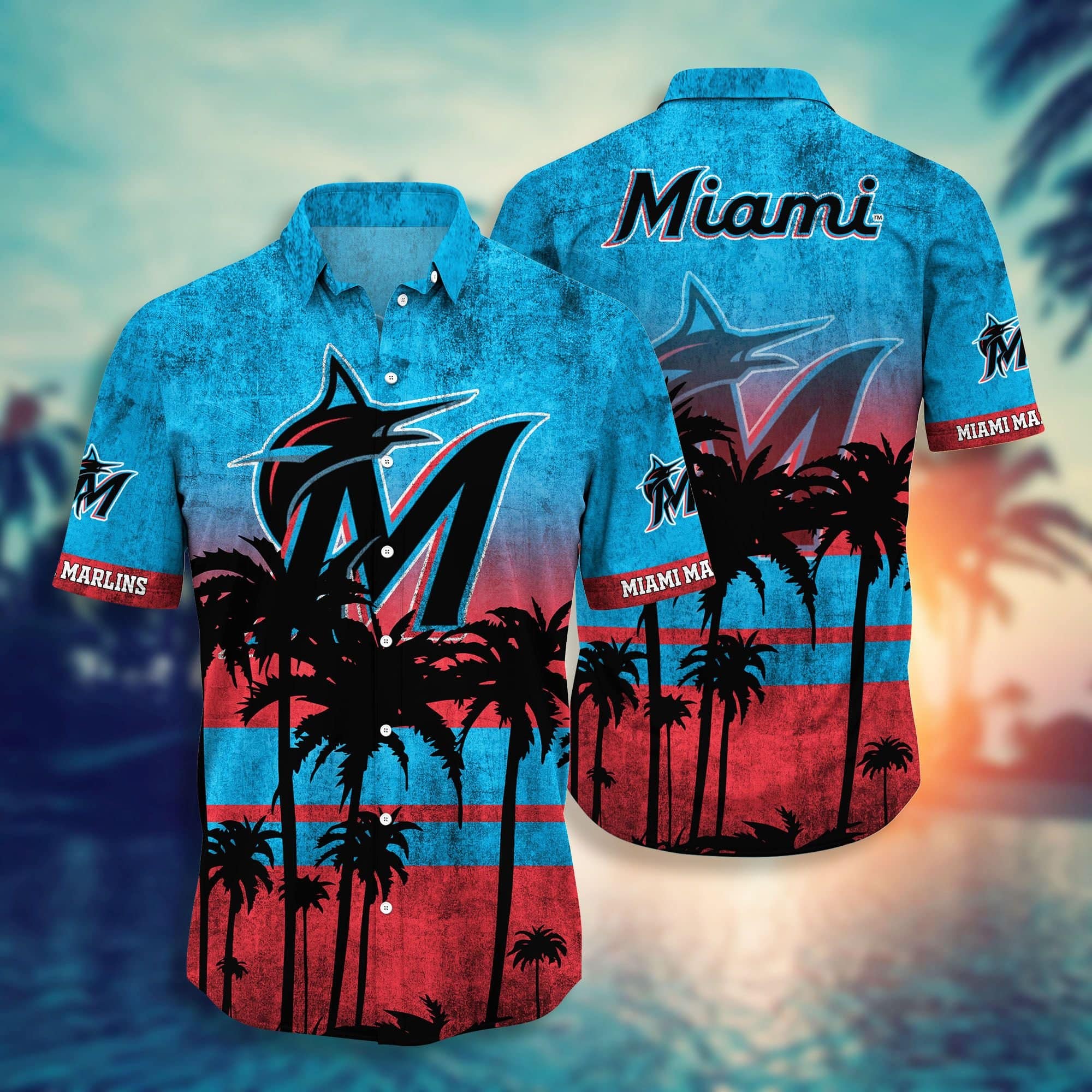  MLB Miami Marlins New Design Hawaiian Shirt