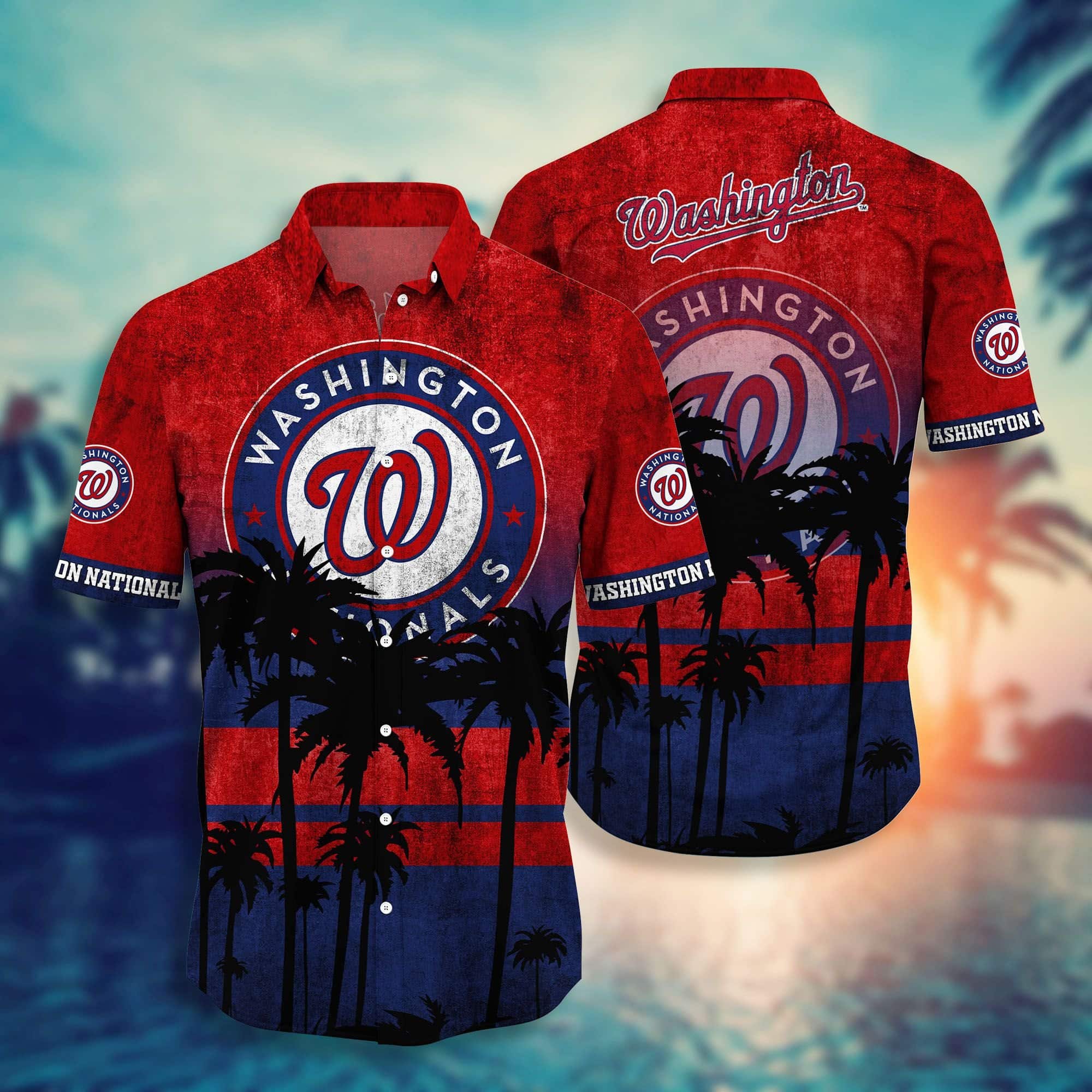  MLB Washington Nationals New Design Hawaiian Shirt