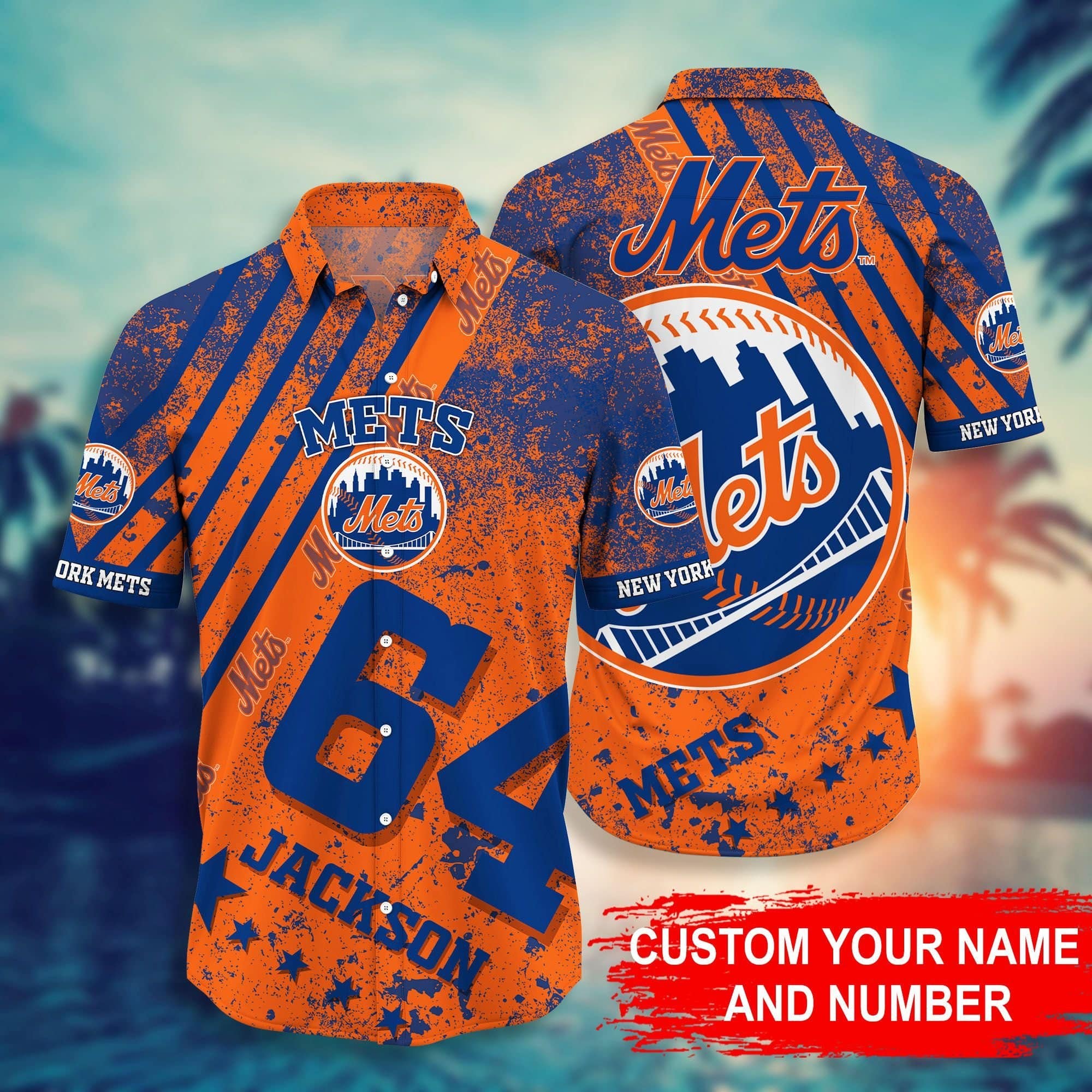  New York Mets MLB Custom Hawaiian Shirt