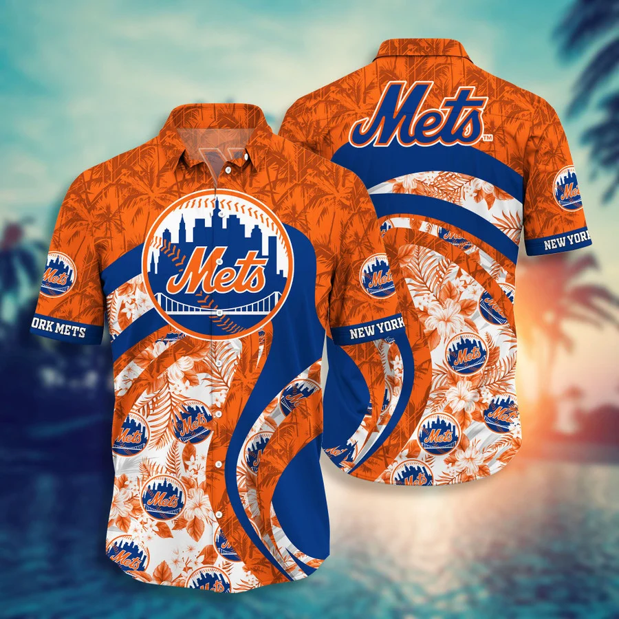  New York Mets MLB Hawaiian Shirt For Men