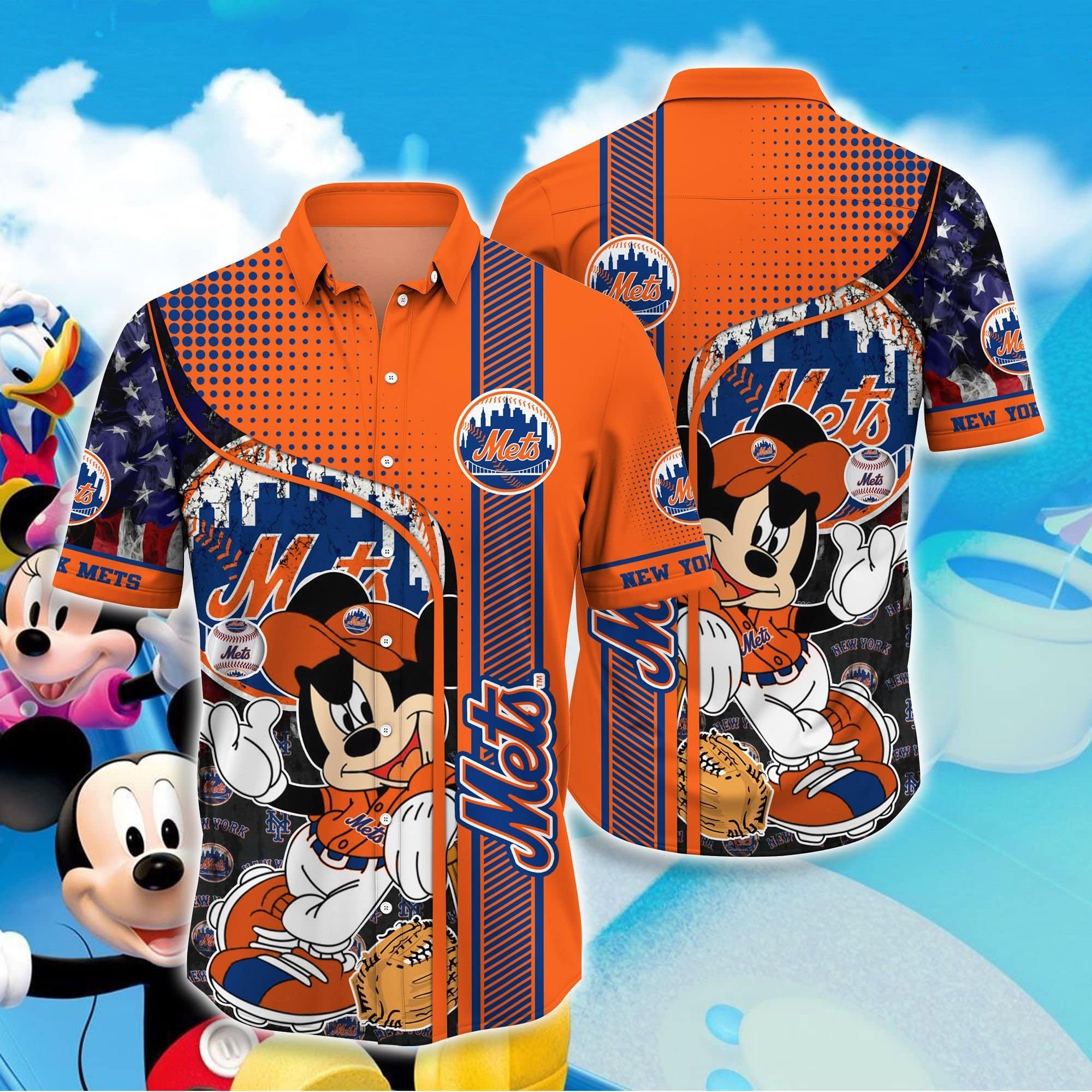  New York Mets MLB Hawaiian Shirt Men