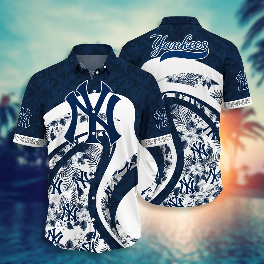  Newyork Yankees MLB Hawaiian Shirt For Men