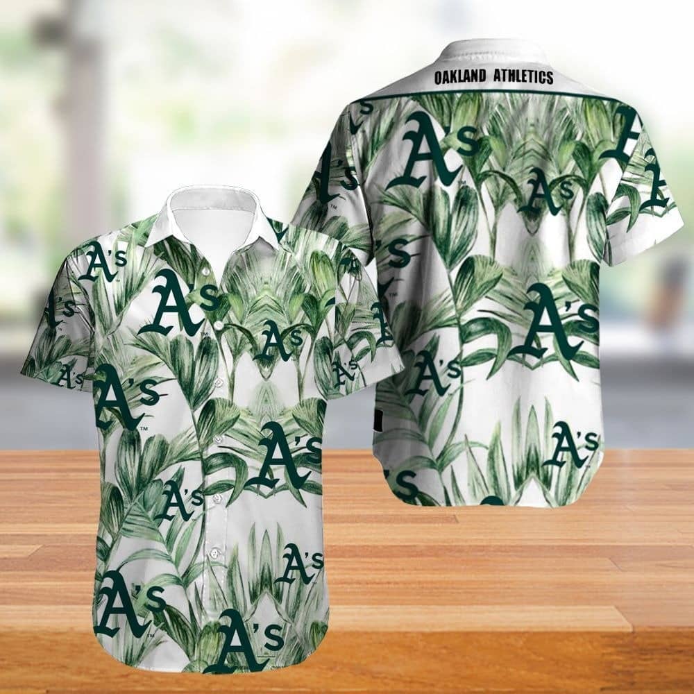  Oakland Athletics Hawaiian Shirt Flower Summer Gift For Fans