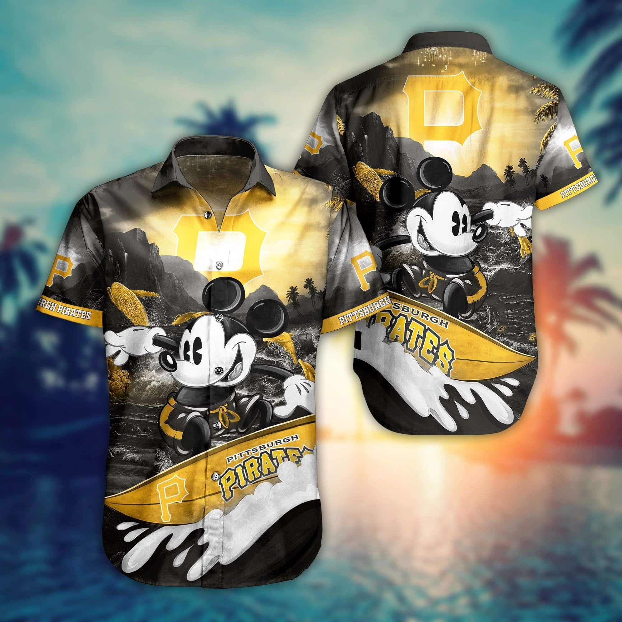  Pittsburgh Pirates Mickey MLB Hawaiian Shirt