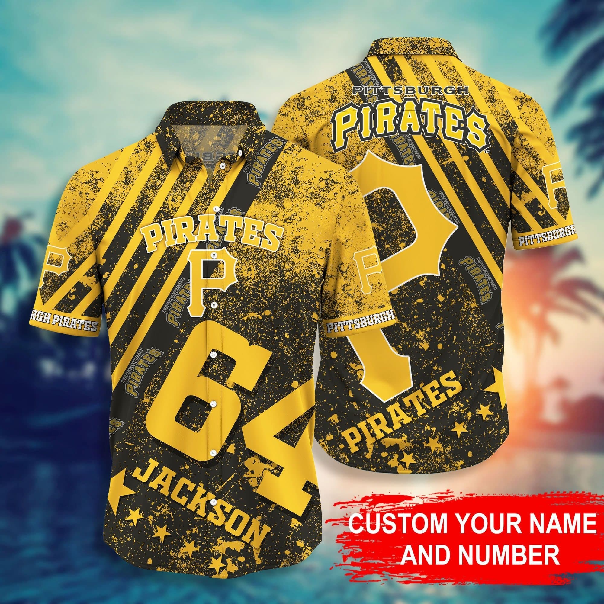  Pittsburgh Pirates MLB Custom Hawaiian Shirt