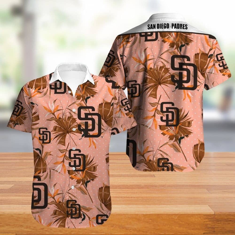  San Diego Padres Hawaiian Shirt Flower Summer Gift For Fans