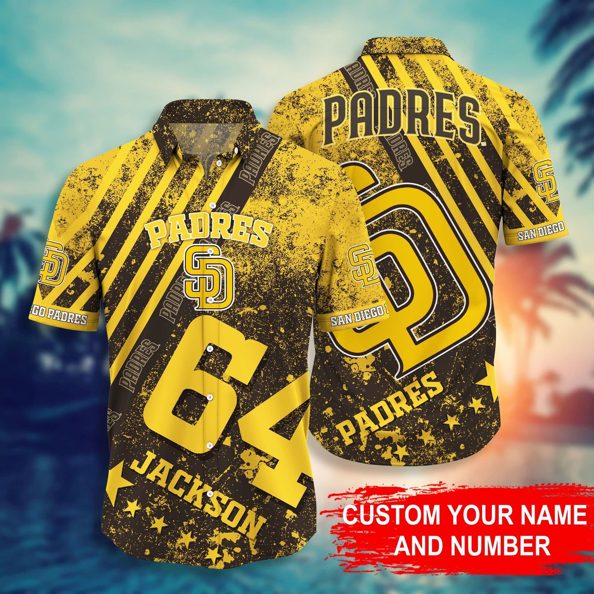  San Diego Padres MLB Custom Hawaiian Shirt