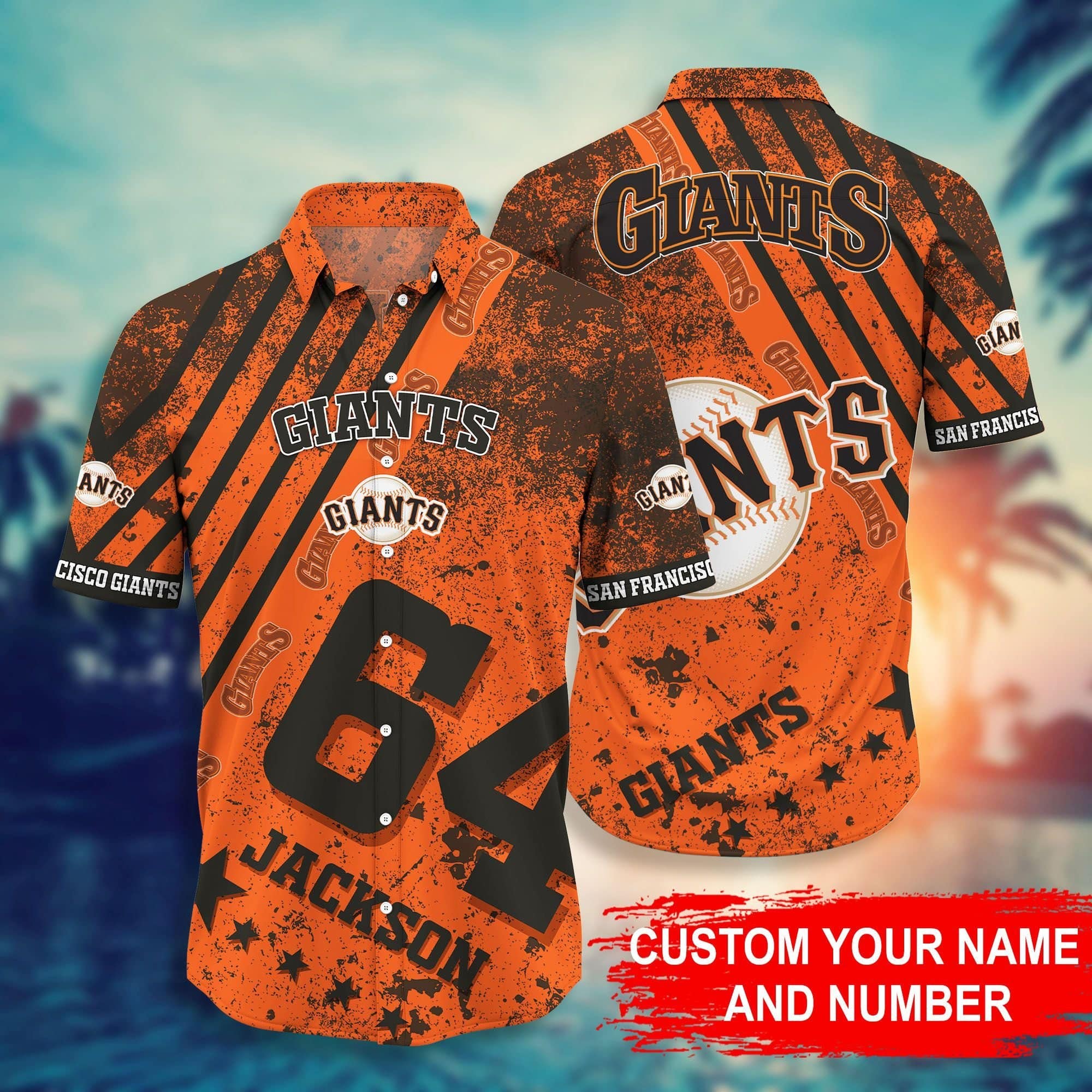  San Francisco Giants MLB Custom Hawaiian Shirt