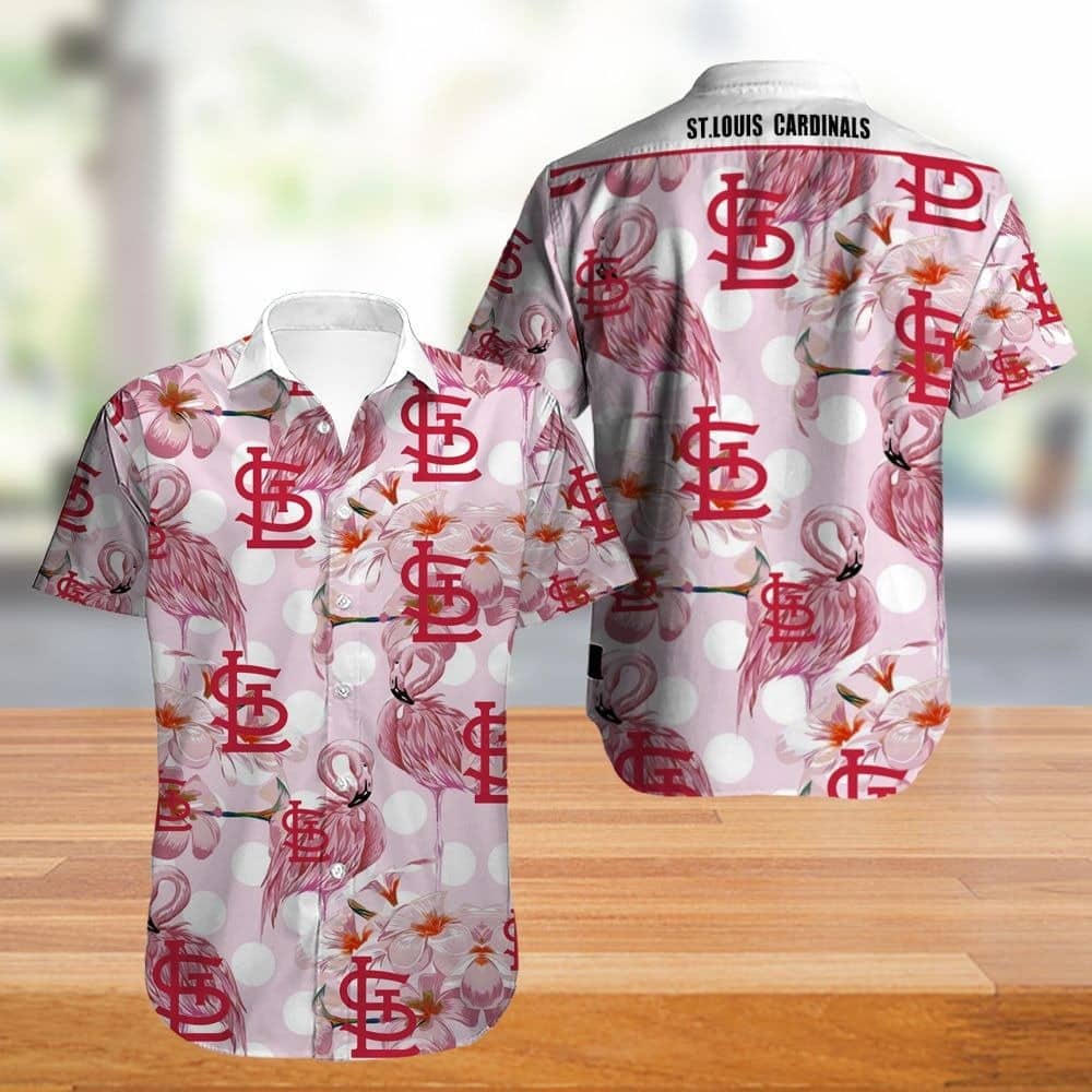  St. Louis Cardinals Hawaiian Shirt Flower Summer Gift For Fans