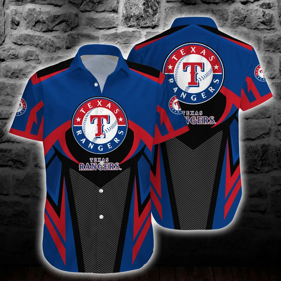  Texas Rangers MLB Hawaiian Shirt For Mens