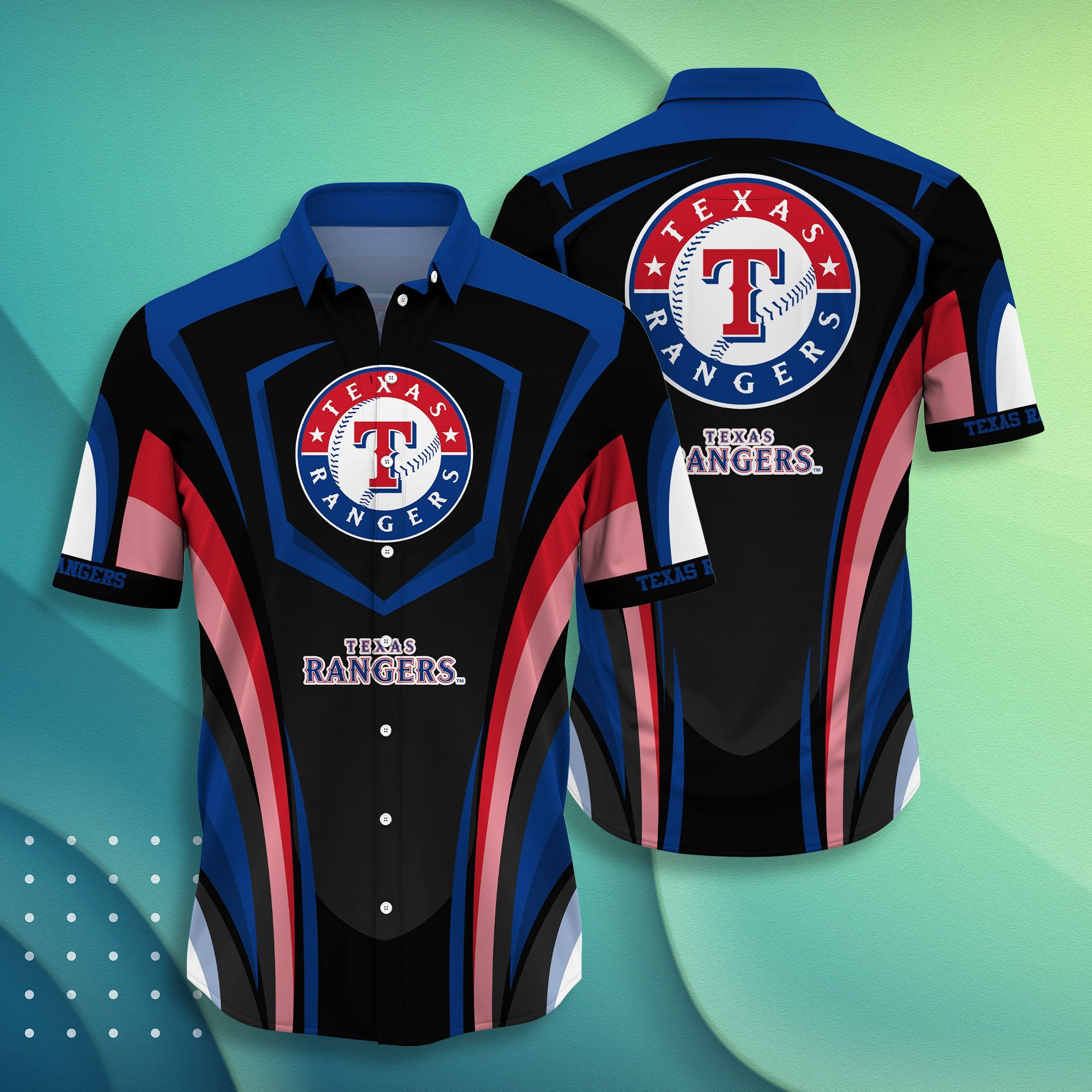  Texas Rangers MLB Hawaiian Shirt Hot Trending