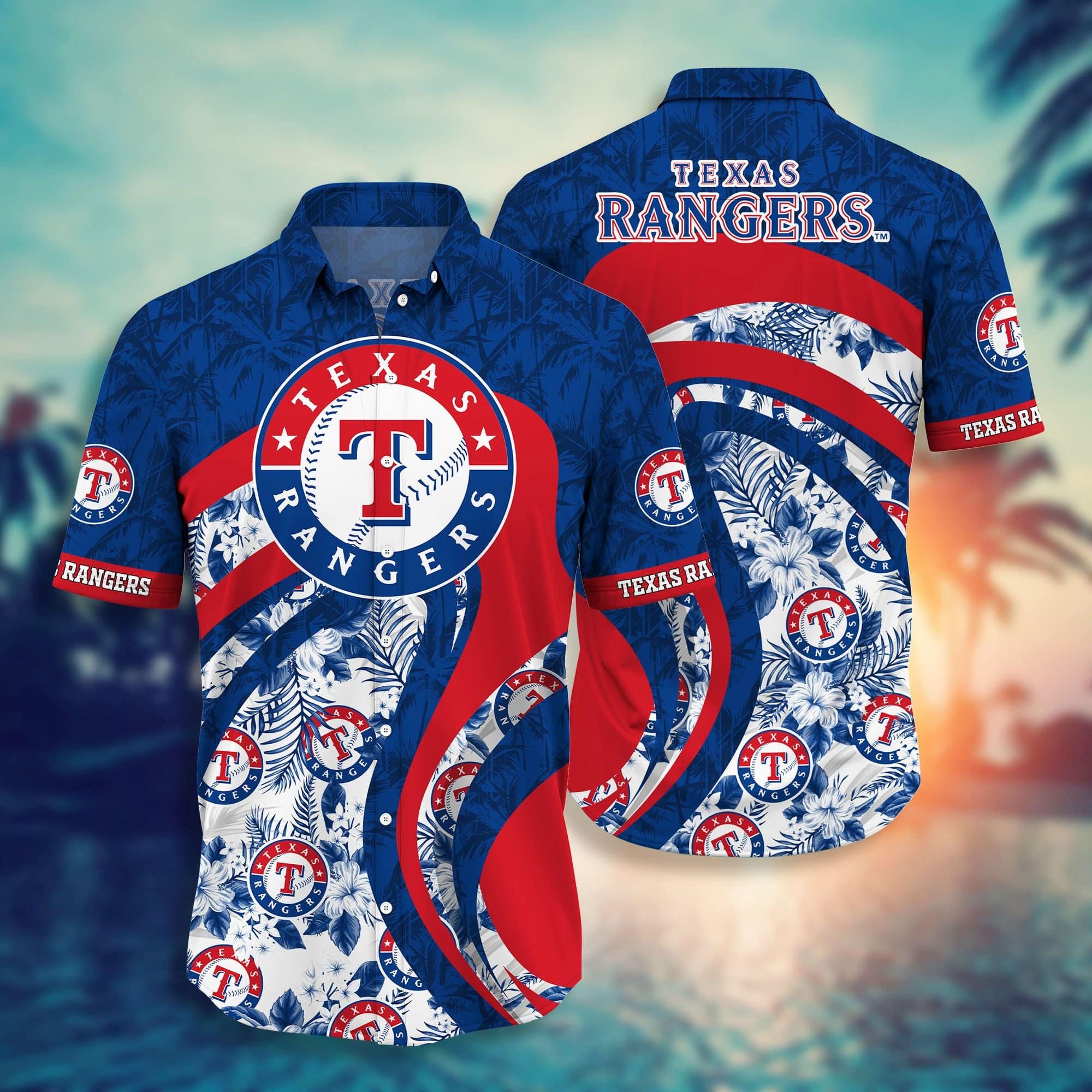  Texas Rangers MLB Hawaiian Shirt MT23