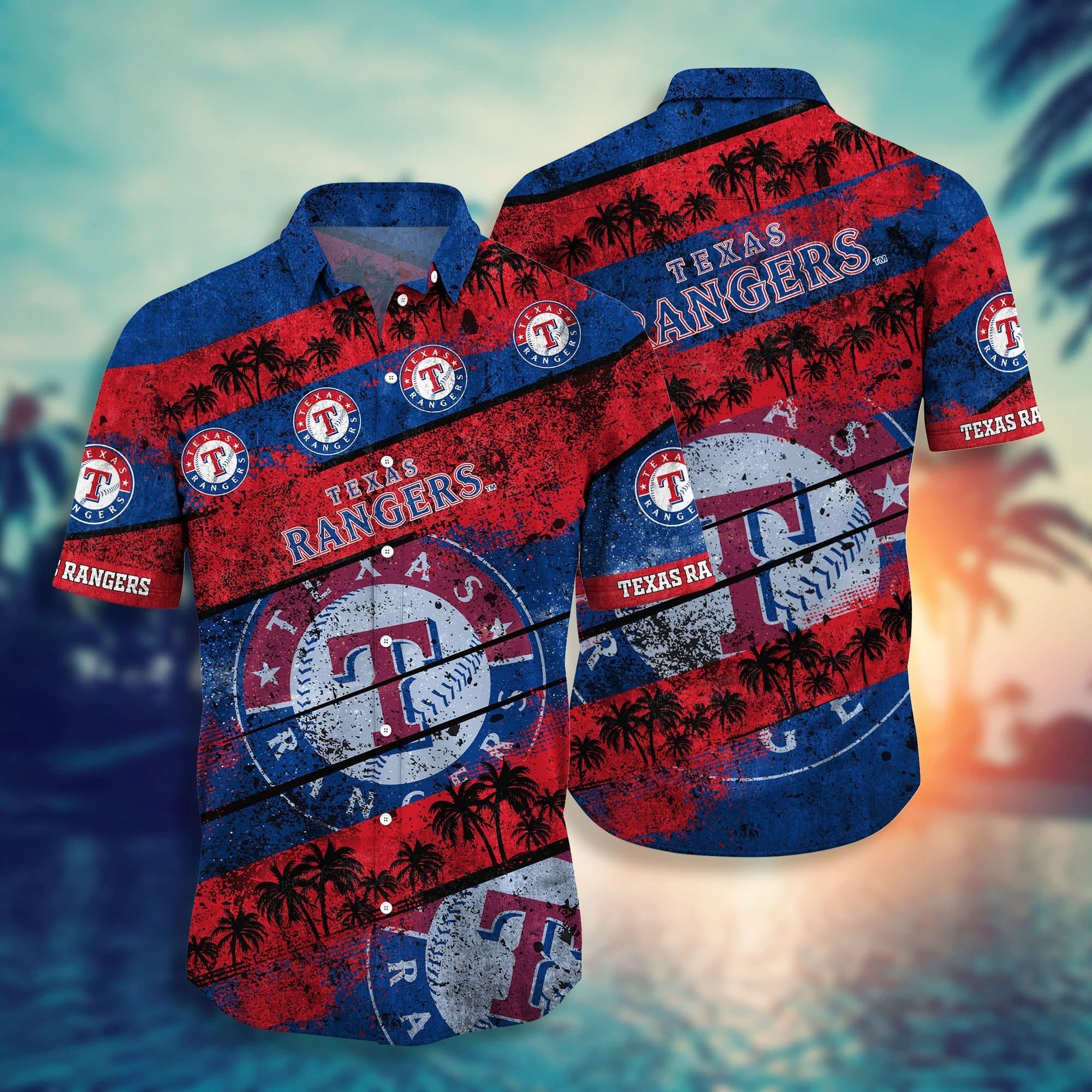  Texas Rangers MLB Hawaiian Shirt Style Hot Trending