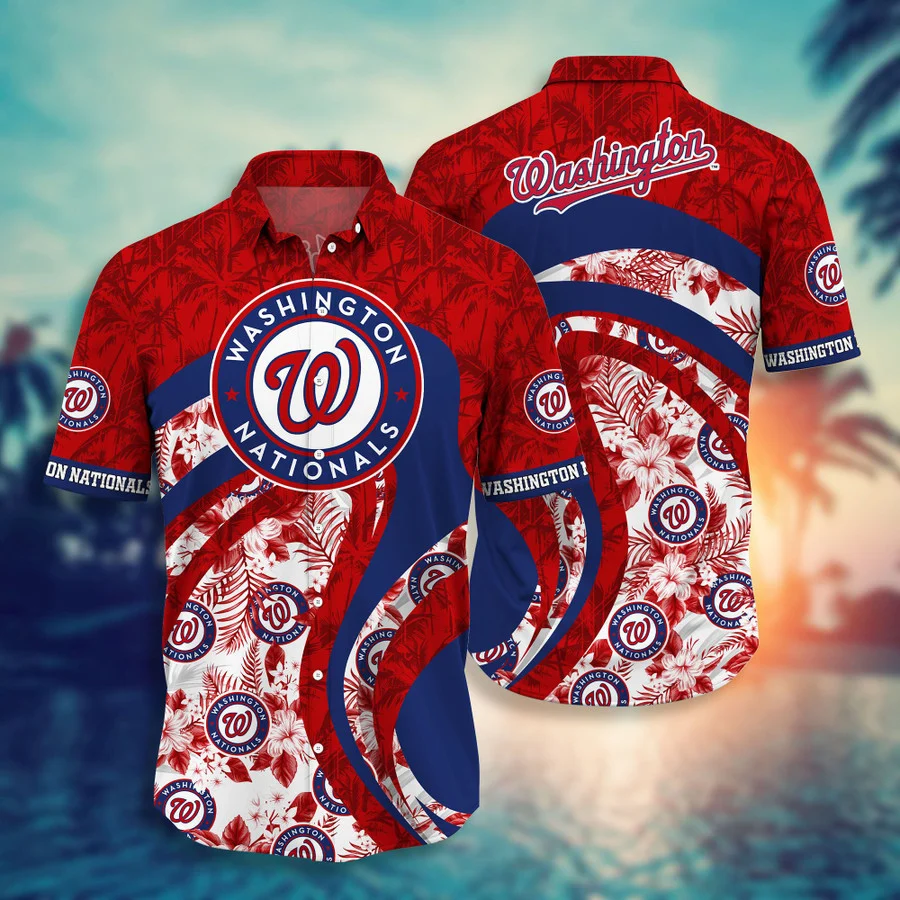  Washington Nationals MLB Hawaiian Shirt For Men